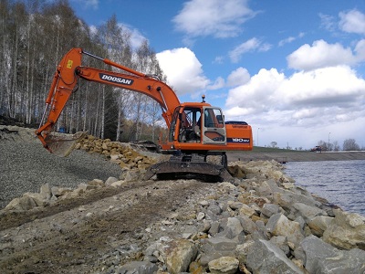 Колесный экскаватор DOOSAN S180W