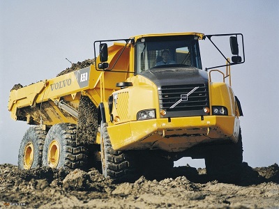 Зчленований самоскид Volvo A35D