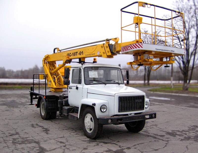Автовишка АГП-18-04 18 метрів