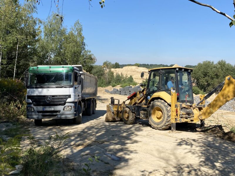 Комплекс земляних робіт для котеджного містечка Lion Hills, с. Лісники