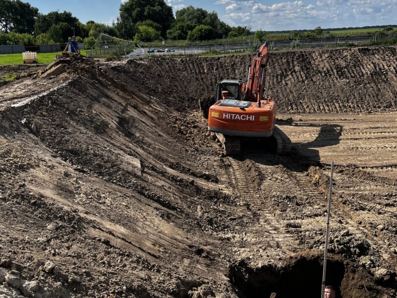 Розробка лагуни для агропідприємства в Чернігівській області