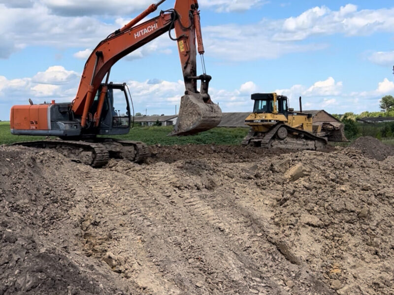 Розробка лагуни для агропідприємства в Чернігівській області